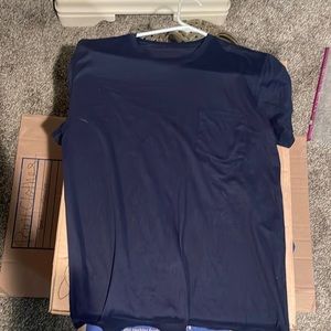 Blue pocket tee